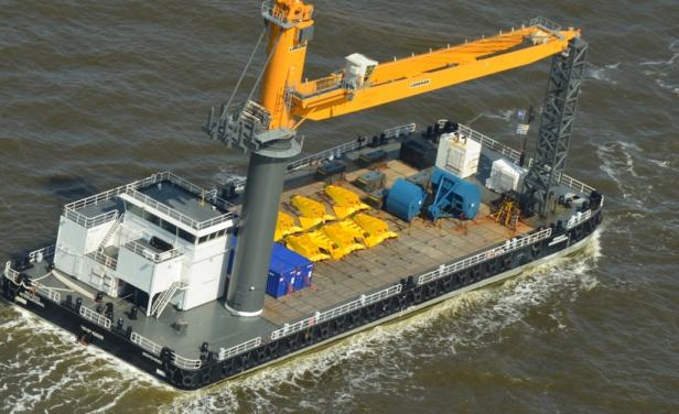 Ya está en el río Uruguay la tercera transbordadora Ya está en el río Uruguay la tercera transbordadora